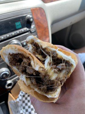 Beef piroshky.