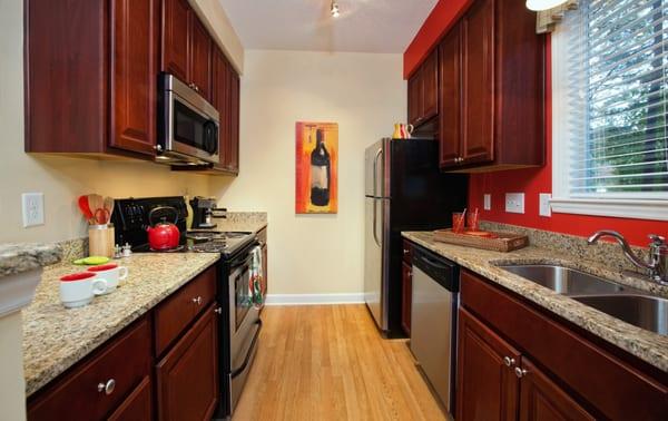 2BR Brighton Model Kitchen