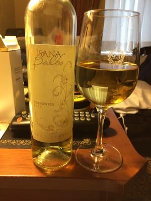 A beautiful desert wine that they recommended