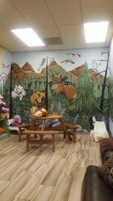 Their waiting room is gorgeous, especially the kids area.