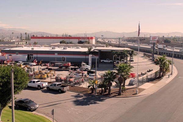 Aerial View of Corona Yard