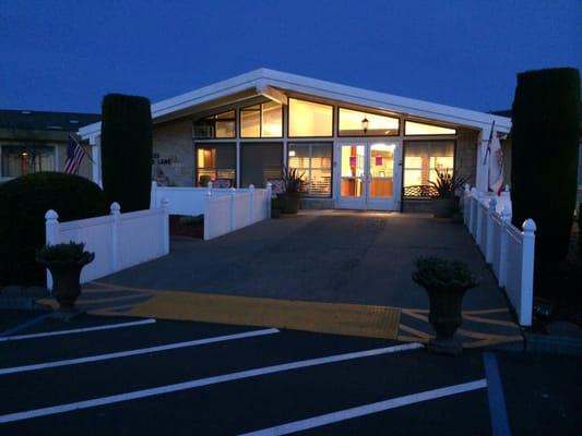 Dusk at Windsor Care Center of Petaluma