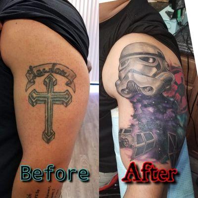 Starwars cover up done by Albert