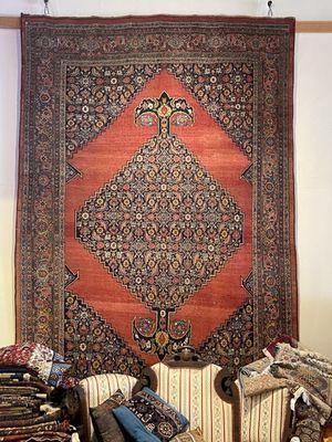 Hand made ethnic Persian rug