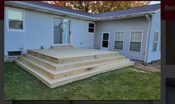 rebuilt deck