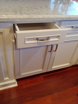 Repaired kitchen drawer fits perfectly and is stronger than ever!