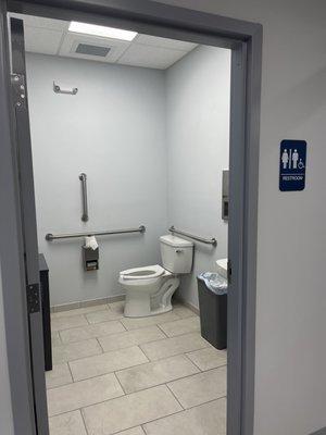 New bathrooms