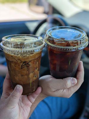 Shaken espresso & cold brew