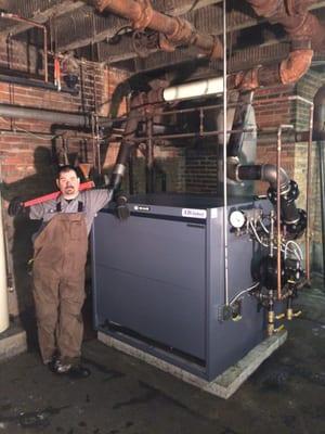 Steam Boiler for a school