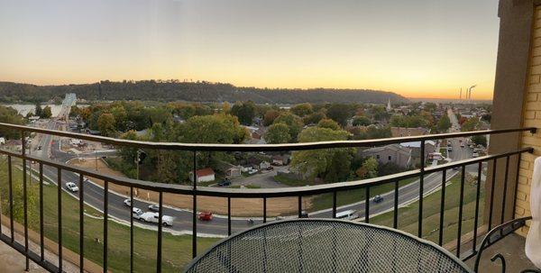 Balcony panoramic view