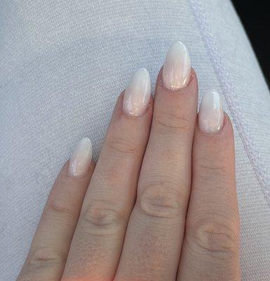 Almond ombré