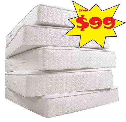 MATTRESSES FROM $99