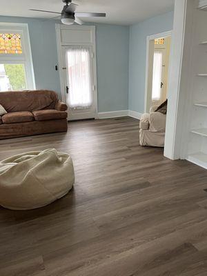 Vinyl plank flooring