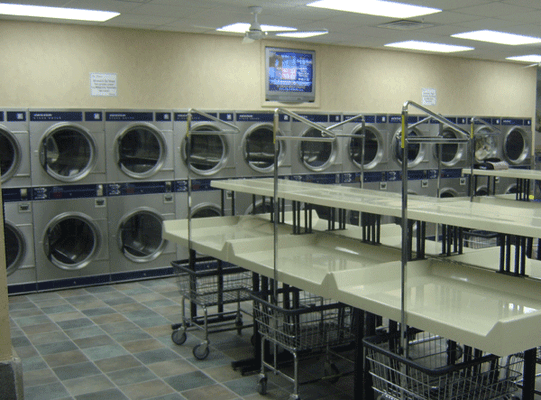 Endless amounts of dryers so you never have to wait.  But while you are waiting for your cycles to end don't forget the free wifi !