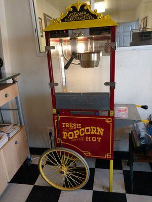 Free popcorn while you wait for your new exhaust.