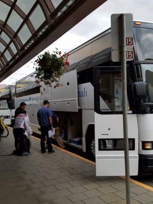 Loading luggage