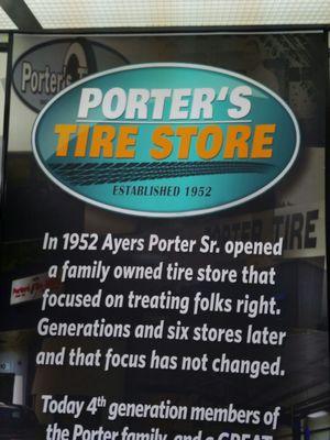 Porter’s Tire Store