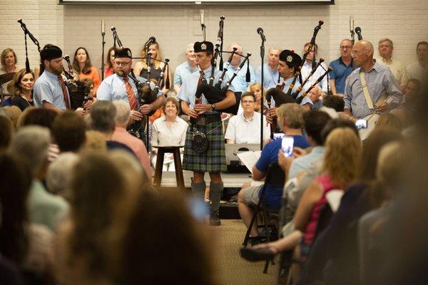 Hymn Sing, an annual celebration of the traditional hymns at Christ Presbyterian Church.