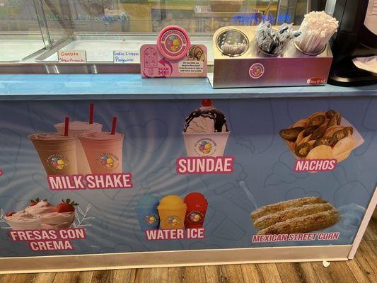 Inside ice cream flavors