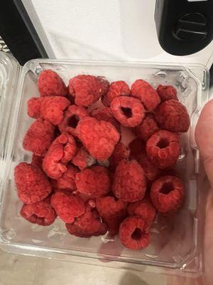 Rotten raspberries