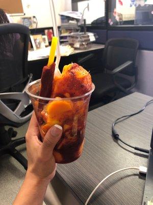 Nothing like a mangoneada on a hot day