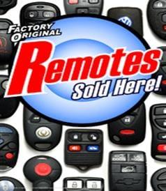 We sell replacement transmitters remotes key fobs