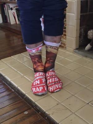 Biggie Smalls socks!