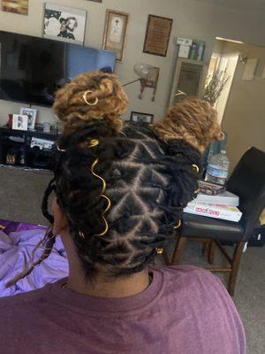 Starter locs and style