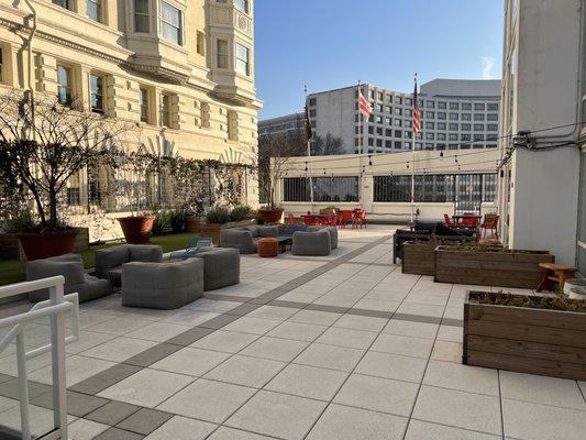 Outdoor Pool Area