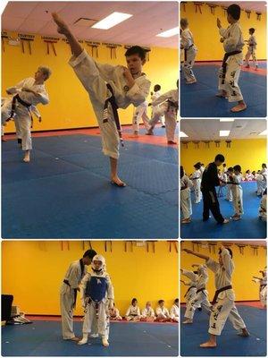 My son loves learning taekwondo in yk Martial arts!All of the masters shows the children patience and skill while still making learning fun.