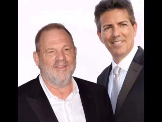 Lisa Fletchers Husband Pictured here with Harvey Weinstein Who gave Wayne Pacelle the name "KY Jelly Pacelle"