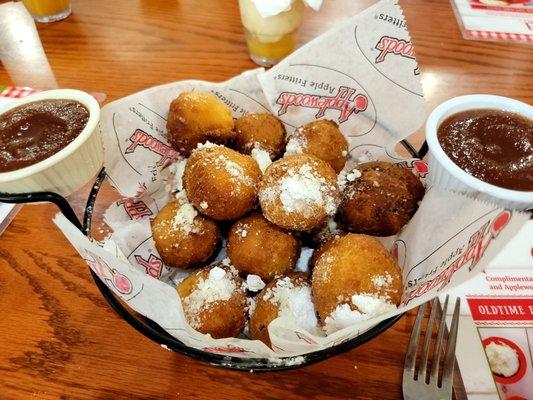 Apple Fritters w/ Apple Butter