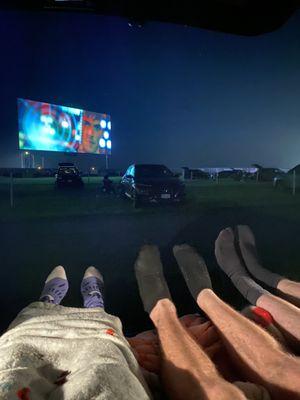 Watching Meg 2 at the Drive-In!