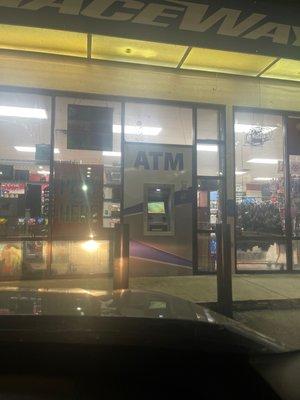 ATM outside