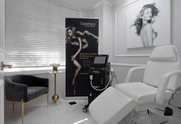 Laser Hair Removal with Alma Soprano Ice Platinum.