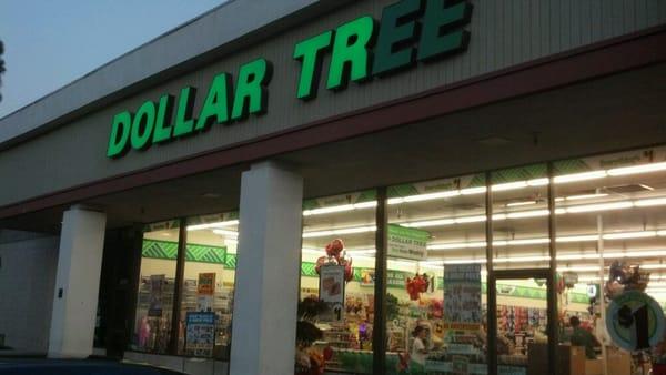 Front of the Dollar Tree store.