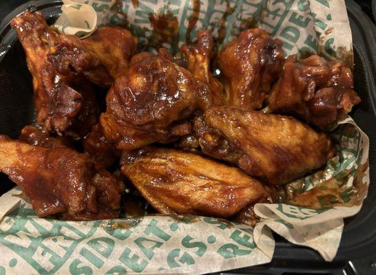 Sweet BBQ Blaze wings