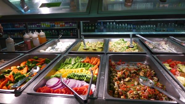 Lunch buffet. $8/lbs as of May 2015.