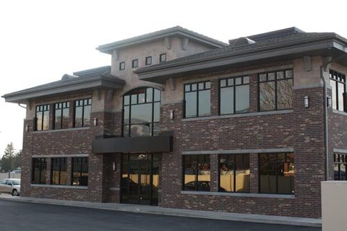 Entrance to our new building