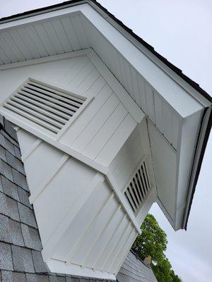 Custom PVC siding and custom made PVC vents