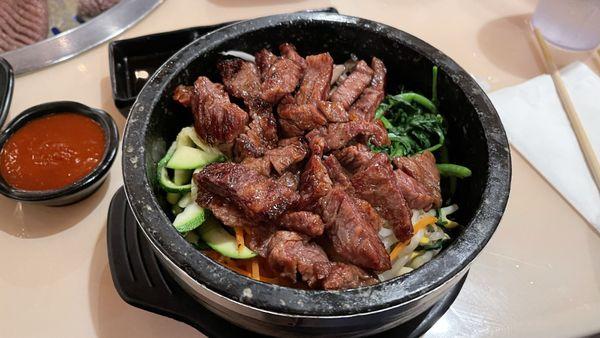 Galbi Dolsot Bibimbap