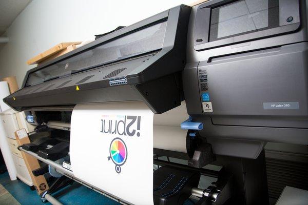 Large format printing.