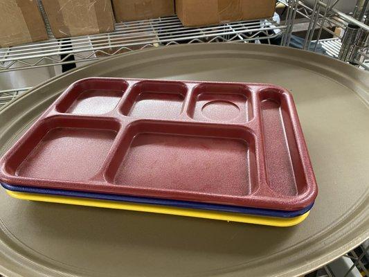 School Cafeteria Trays