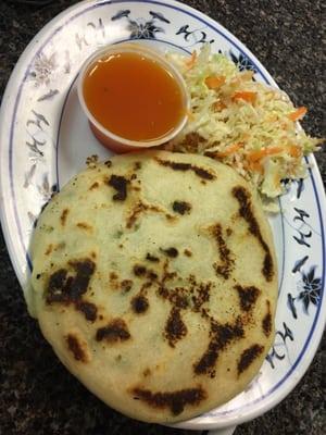 Pupusa de loroco