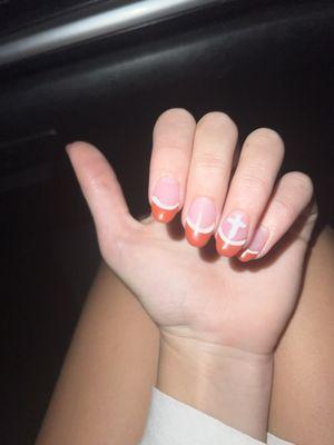 My little sisters nails,