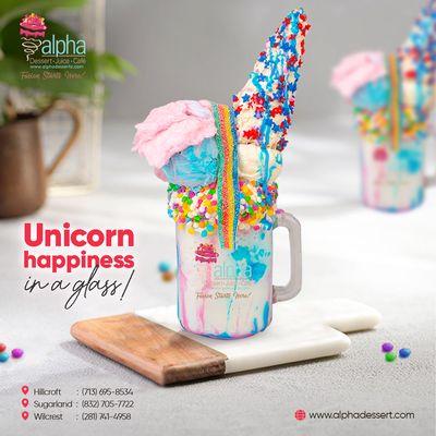 Best shakes in #houston #unicornshake #halalhouston