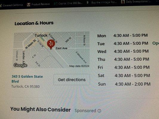 January 30, 2024
 A look @ their operating hours for clients & it's transparent they are SUPER~DUPER Customer Satisfaction Orientated. :)