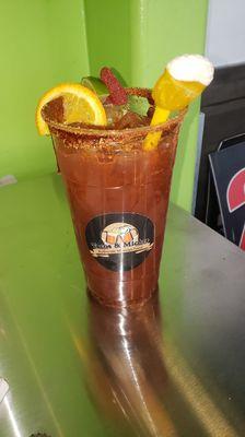 You have to try our Traditional Michelada!!!