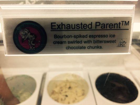 Exhausted Parent. Bourbon, bourbon, bourbon, hint of dark chocolate.