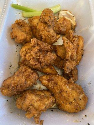 Boneless Wings / honey garlic